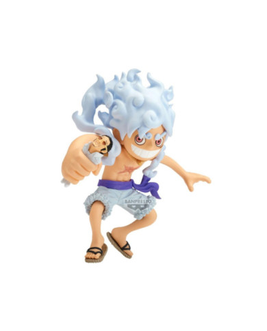 ONE PIECE - Luffy Gear 5 & Borsalino - Figurine Mega WCF 13cm
