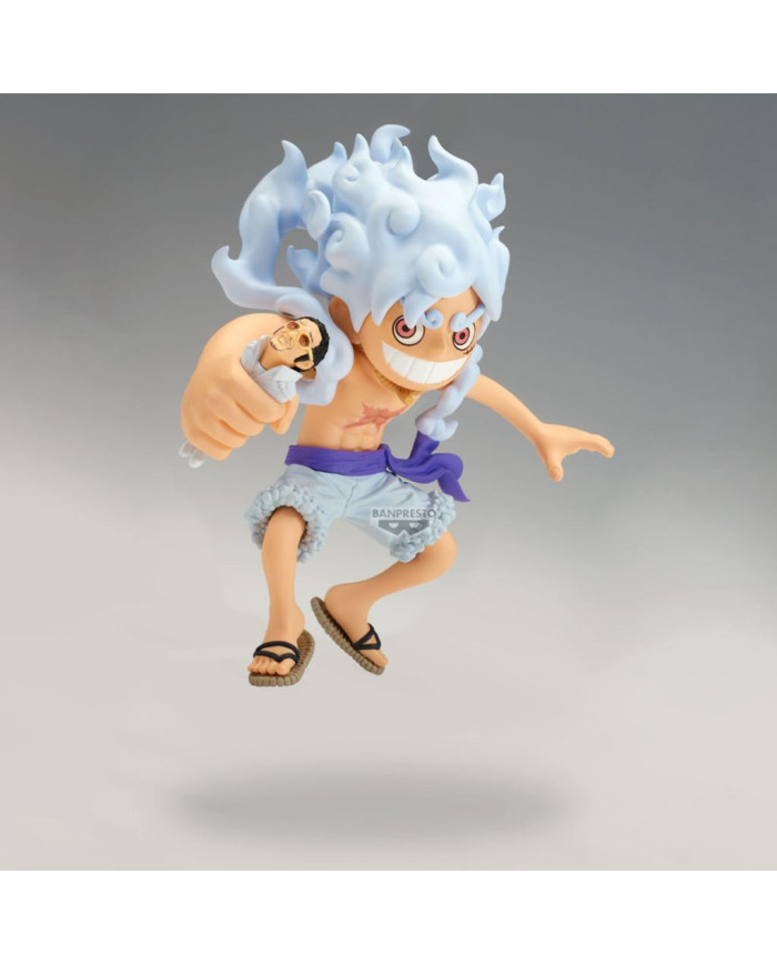 ONE PIECE - Luffy Gear 5 & Borsalino - Figurine Mega WCF 13cm