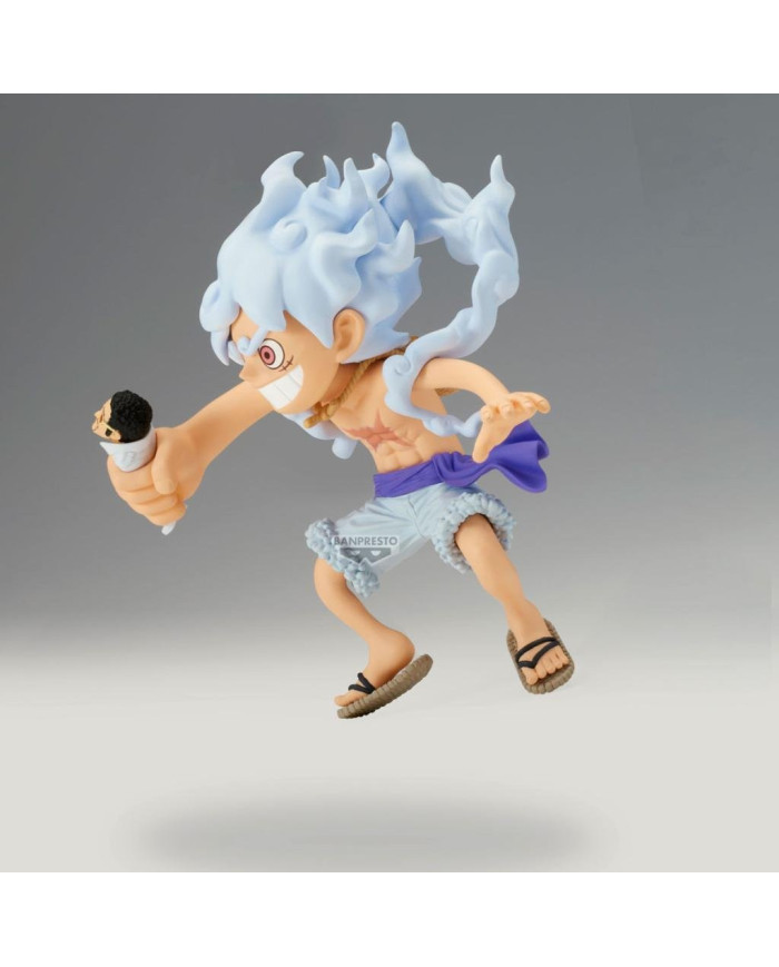 ONE PIECE - Luffy Gear 5 & Borsalino - Figurine Mega WCF 13cm