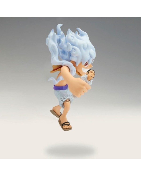 ONE PIECE - Luffy Gear 5 & Borsalino - Figurine Mega WCF 13cm