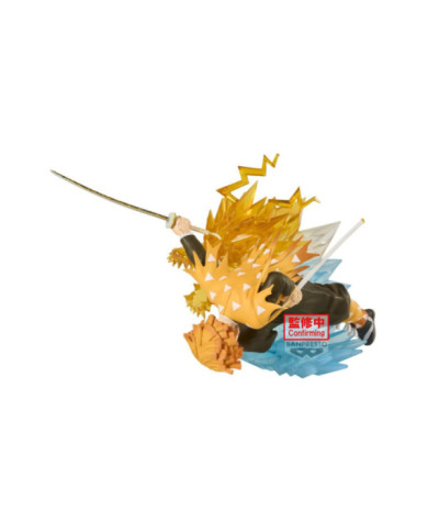 DEMON SLAYER - Zenitsu Agatsuma - Figurine Vibration Stars Plus 12cm