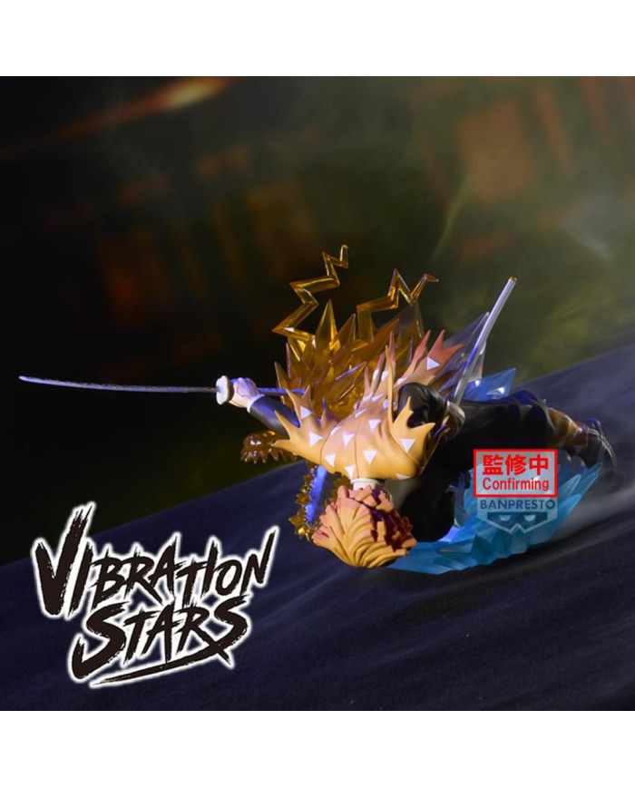 DEMON SLAYER - Zenitsu Agatsuma - Figurine Vibration Stars Plus 12cm