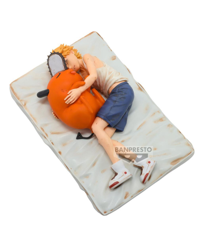 CHAINSAW MAN - Denki & Pochita - Figurine Break Time Collection 14x9cm