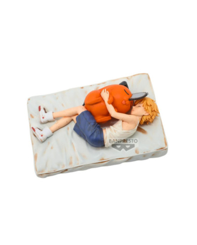 CHAINSAW MAN - Denki & Pochita - Figurine Break Time Collection 14x9cm