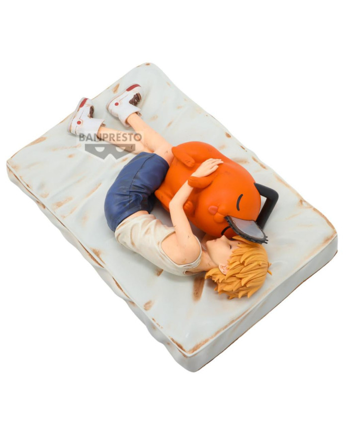 CHAINSAW MAN - Denki & Pochita - Figurine Break Time Collection 14x9cm