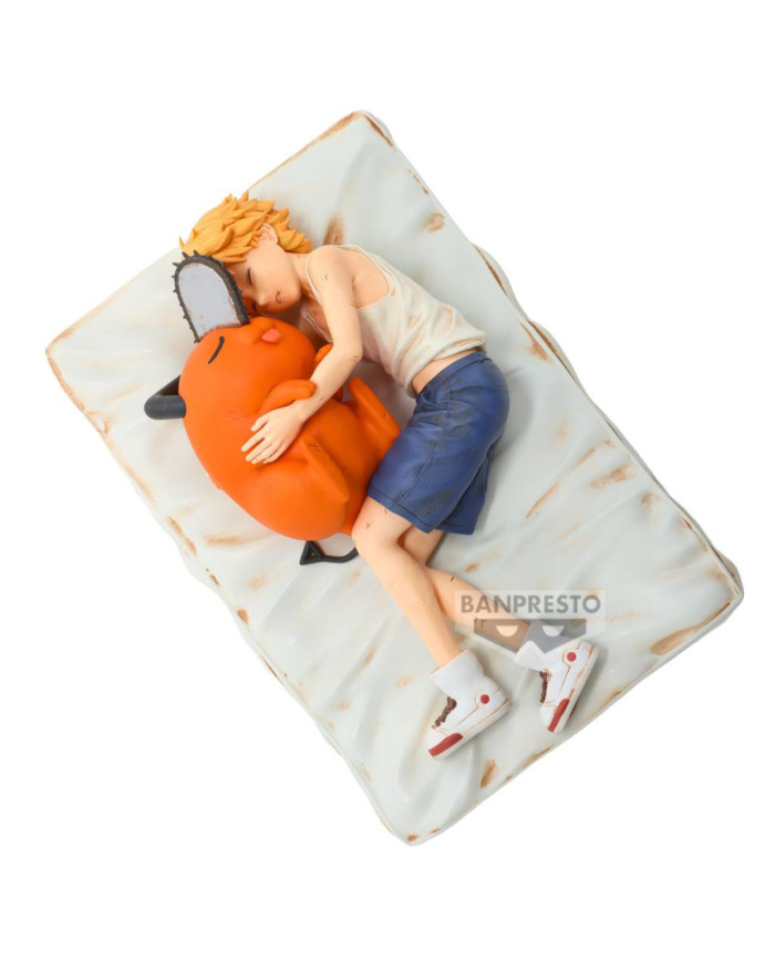 CHAINSAW MAN - Denki & Pochita - Figurine Break Time Collection 14x9cm