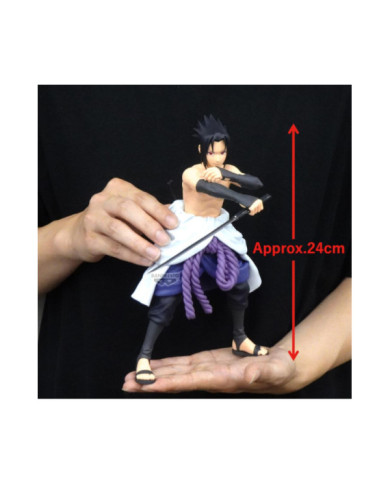 NARUTO SHIPPUDEN - Sasuke Uchiha - Figurine Grandista 24cm
