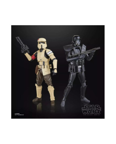 STAR WARS - Shoretrooper & Death Trooper - Figurine Legend Series 15cm