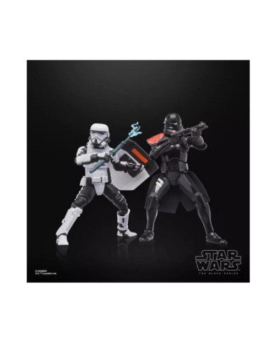 STAR WARS - Purge Trooper & Patrol Trooper - Fig. Black Series 15cm
