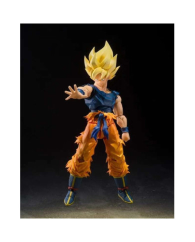 DRAGON BALL Z - Goku "Fighter Rage" - Figurine S.H. Figuarts 14.5cm
