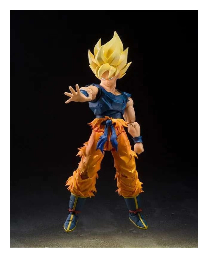 DRAGON BALL Z - Goku "Fighter Rage" - Figurine S.H. Figuarts 14.5cm
