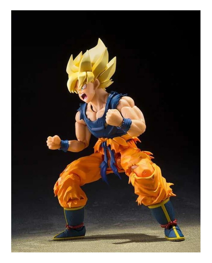 DRAGON BALL Z - Goku "Fighter Rage" - Figurine S.H. Figuarts 14.5cm