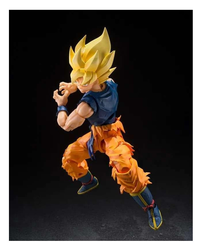 DRAGON BALL Z - Goku "Fighter Rage" - Figurine S.H. Figuarts 14.5cm