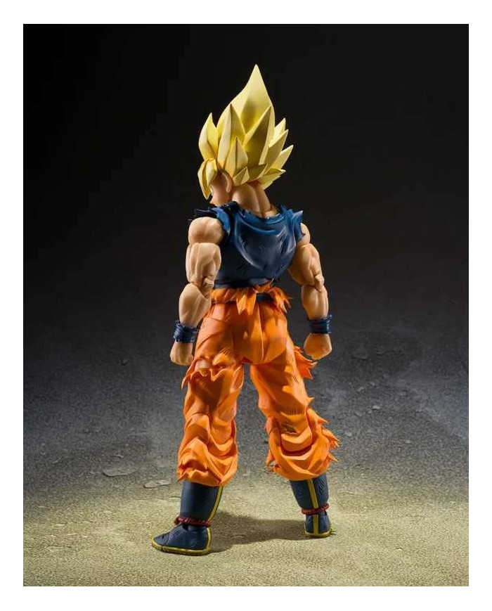 DRAGON BALL Z - Goku "Fighter Rage" - Figurine S.H. Figuarts 14.5cm