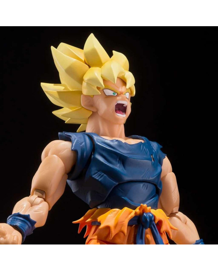 DRAGON BALL Z - Goku "Fighter Rage" - Figurine S.H. Figuarts 14.5cm