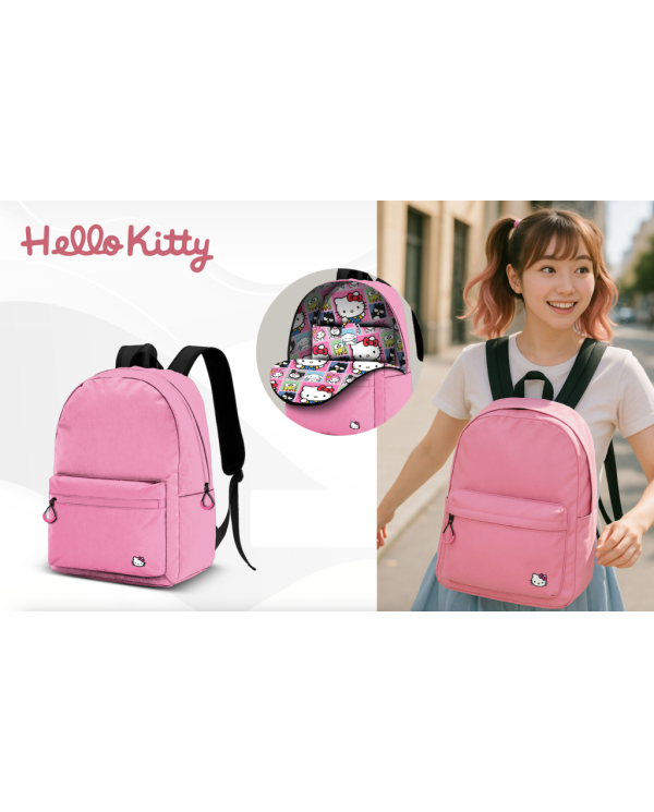 HELLO KITTY - Sac à dos BLOCK - '41x30x18cm'