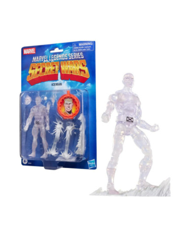 MARVEL - Ice Man "Secret Wars" - Figurine Legends Series 15cm