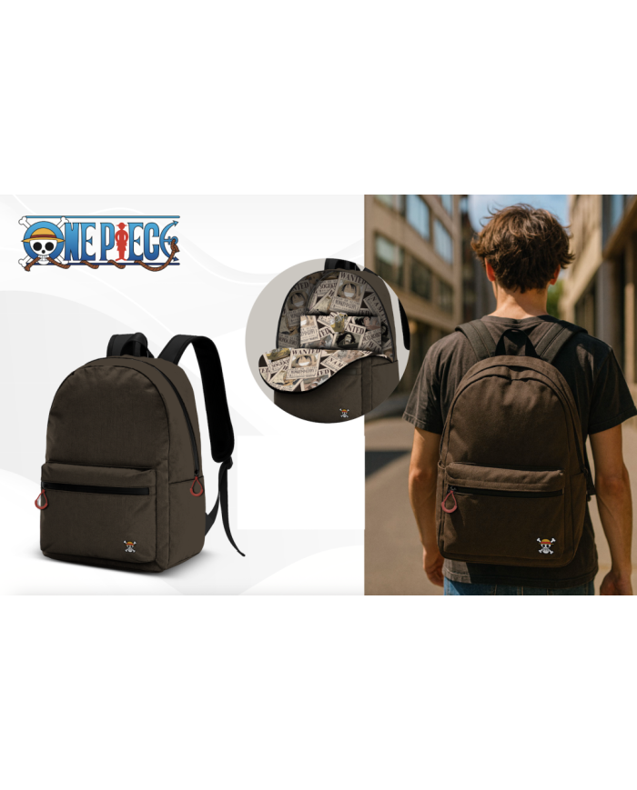 ONE PIECE - Sac à dos BLOCK - '41x30x18cm'