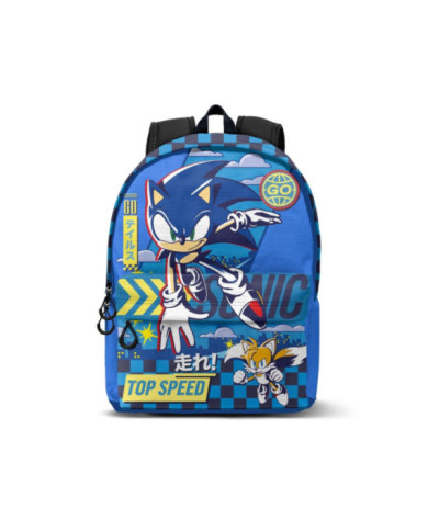 SONIC - Top Speed - Sac à dos HS FAN 3.0 '44x31x18cm'