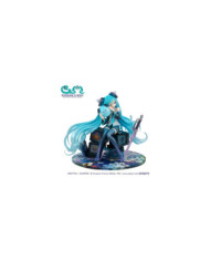 GUNDAM X HATSUNE MIKU - 45ème Anniversaire - Statuette Lucrea 17cm