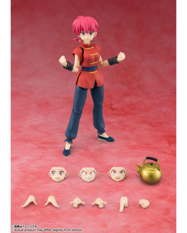 RANMA 1/2 - Ranma (Fille) - Figurine S.H. Figuarts 12cm