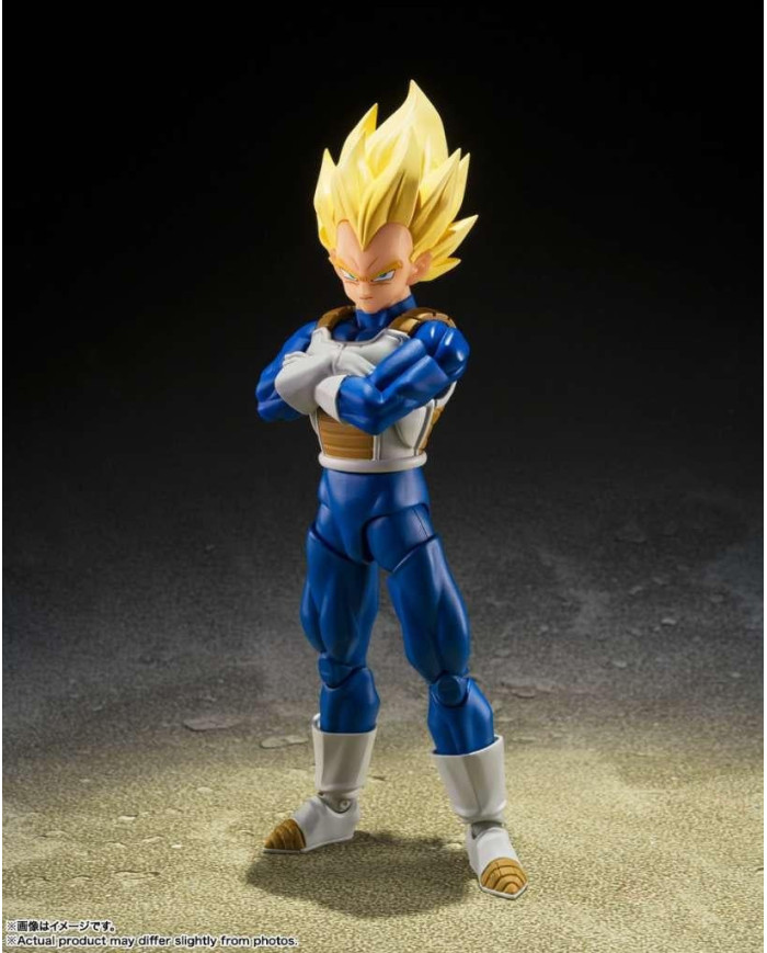 DRAGON BALL Z - Super Saiyan Vegeta - Figurine S.H. Figuarts 13.5cm
