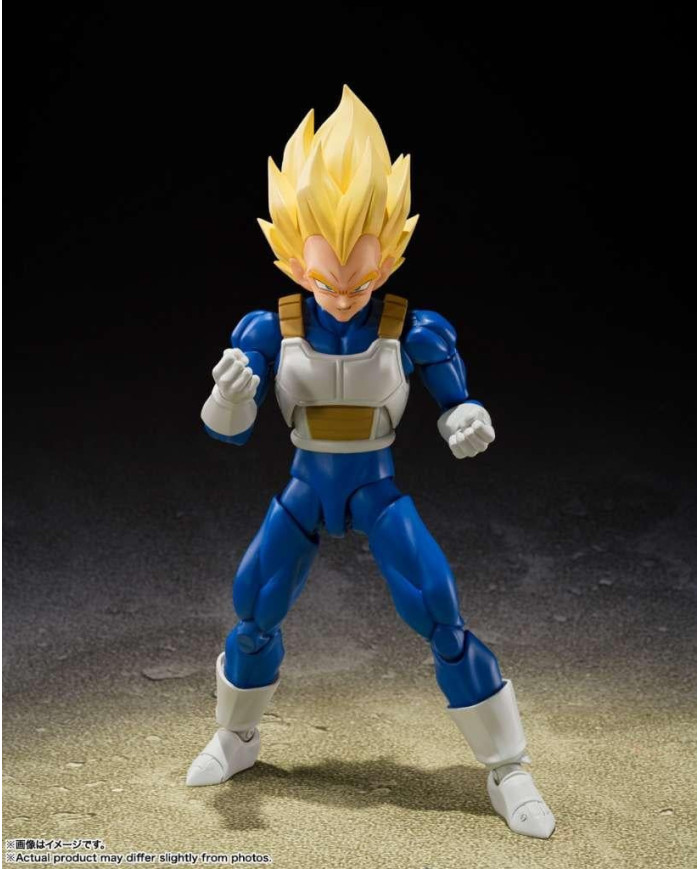 DRAGON BALL Z - Super Saiyan Vegeta - Figurine S.H. Figuarts 13.5cm