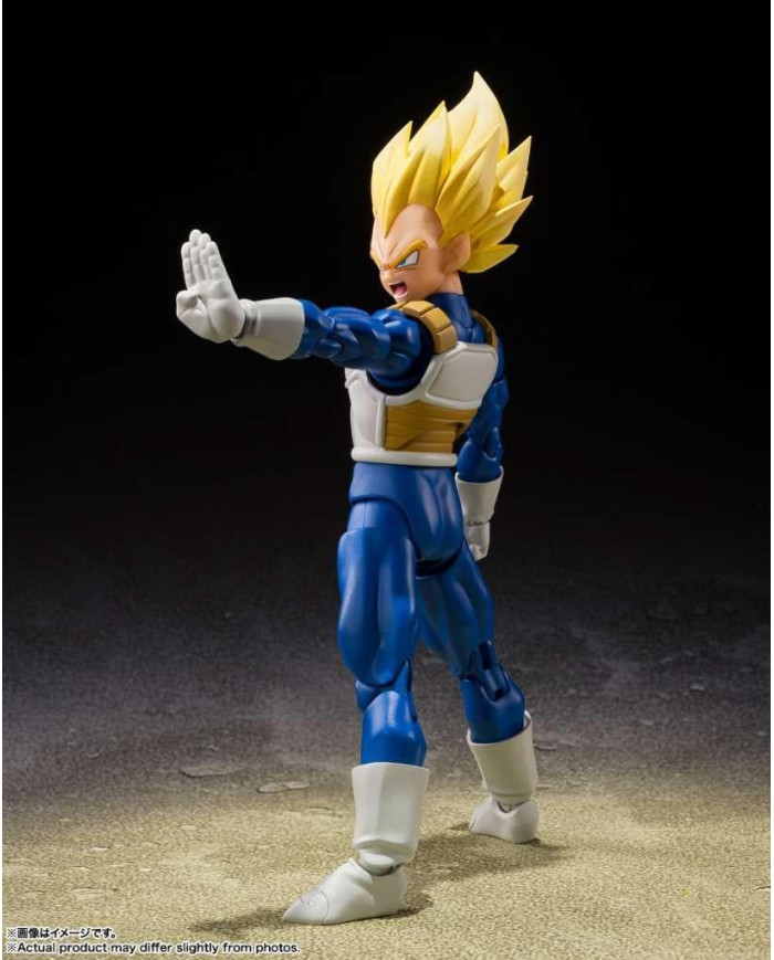 DRAGON BALL Z - Super Saiyan Vegeta - Figurine S.H. Figuarts 13.5cm