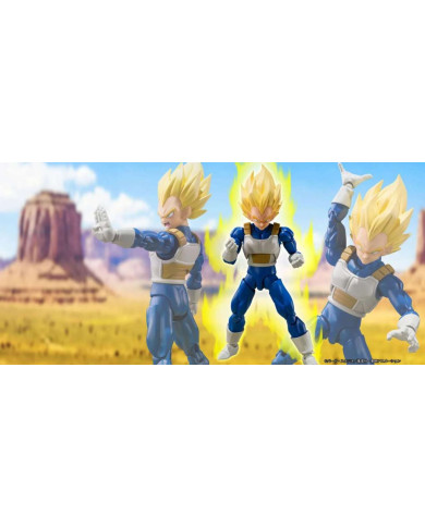 DRAGON BALL Z - Super Saiyan Vegeta - Figurine S.H. Figuarts 13.5cm