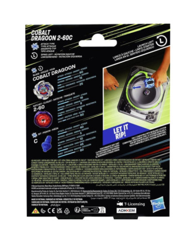 BEYBLADE X - Deluxe String Launcher Dragoon