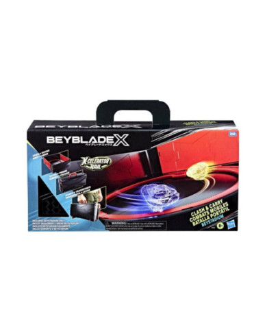BEYBLADE X - Clash and Carry Beystadium