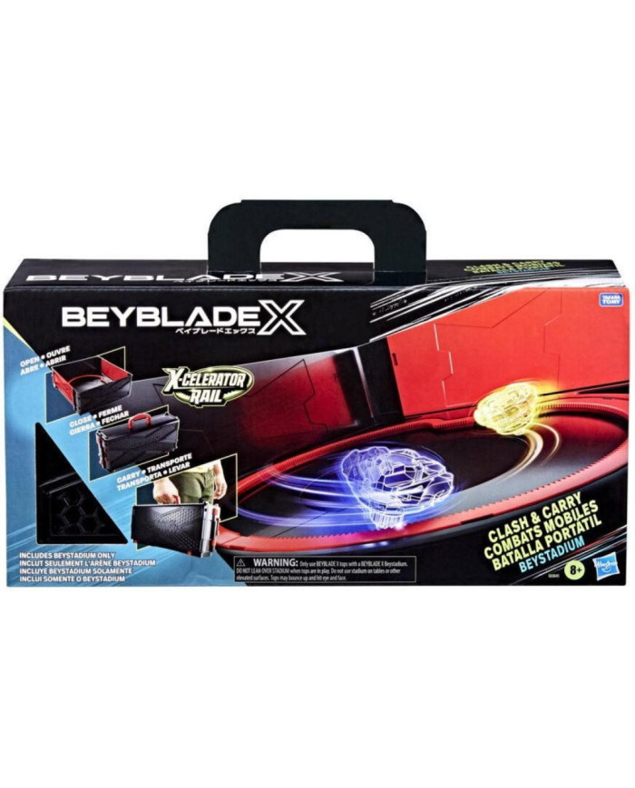 BEYBLADE X - Clash and Carry Beystadium