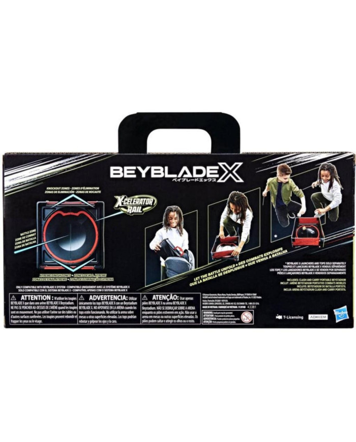 BEYBLADE X - Clash and Carry Beystadium