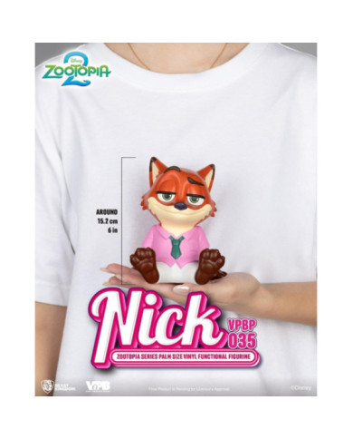 ZOOTOPIA 2 - Nick - Tirelire Vinyl Figure 15cm