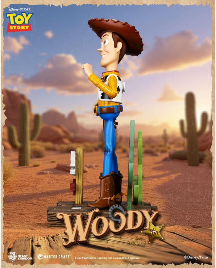TOY STORY - Sheriff Woody - Statuette Master Craft 44cm