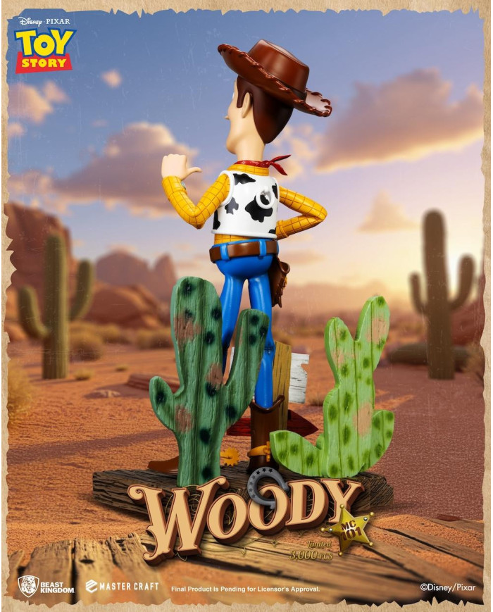 TOY STORY - Sheriff Woody - Statuette Master Craft 44cm