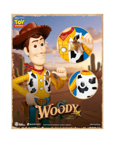 TOY STORY - Sheriff Woody - Statuette Master Craft 44cm