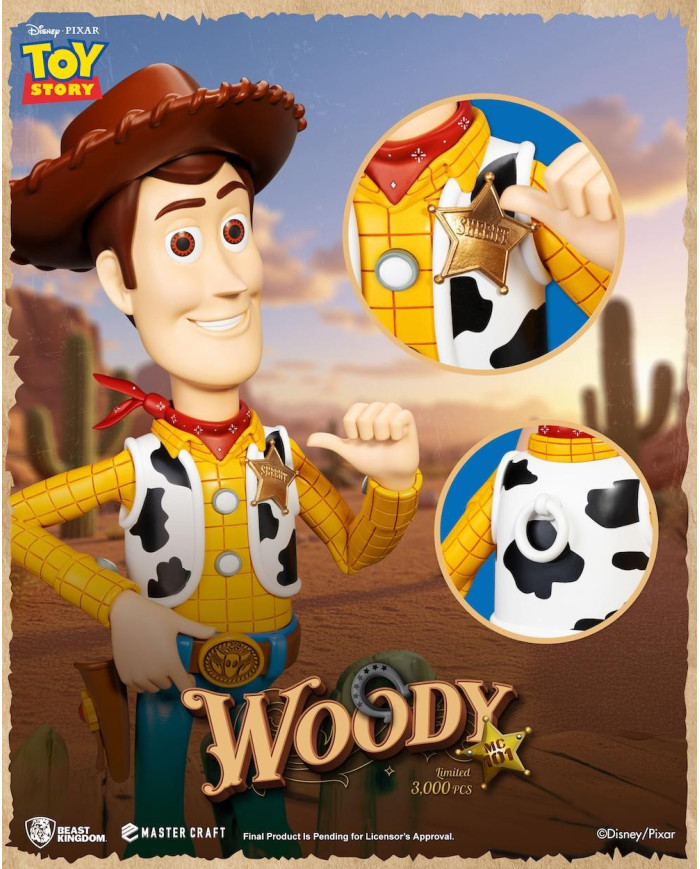 TOY STORY - Sheriff Woody - Statuette Master Craft 44cm