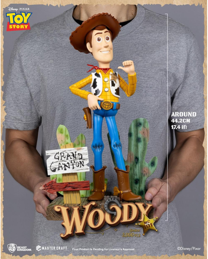 TOY STORY - Sheriff Woody - Statuette Master Craft 44cm