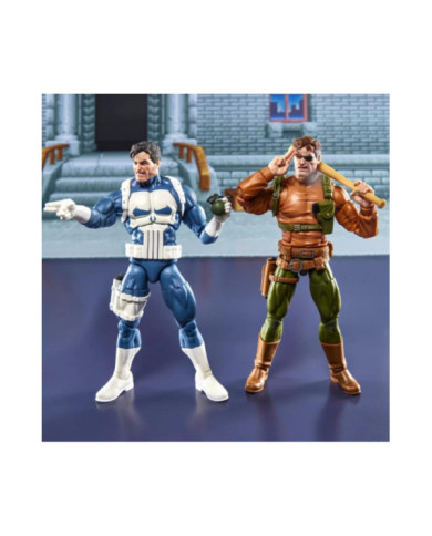 MARVEL - Punisher & Nick Fury "Gamerverse" - Fig. Legends Series 15cm