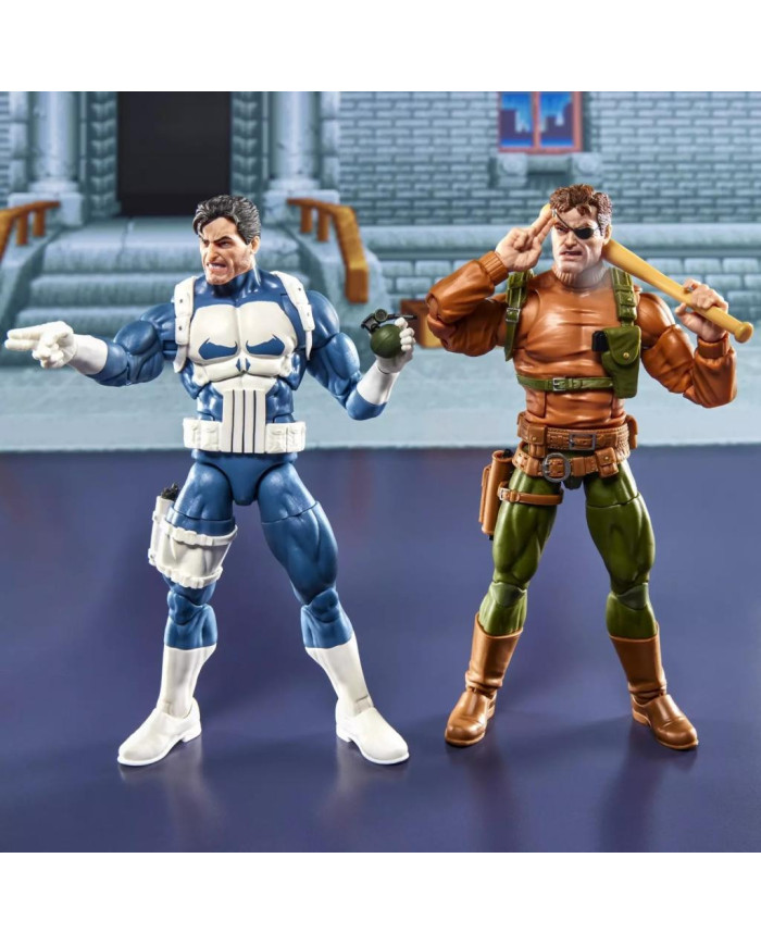 MARVEL - Punisher & Nick Fury "Gamerverse" - Fig. Legends Series 15cm