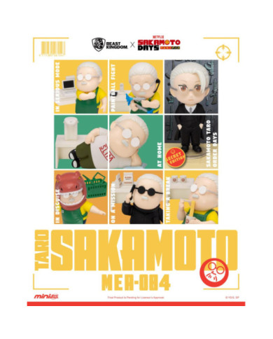 SAKAMOTO DAYS - Taro Sakamoto - Set 6 Figurine Blind Box 6-8cm