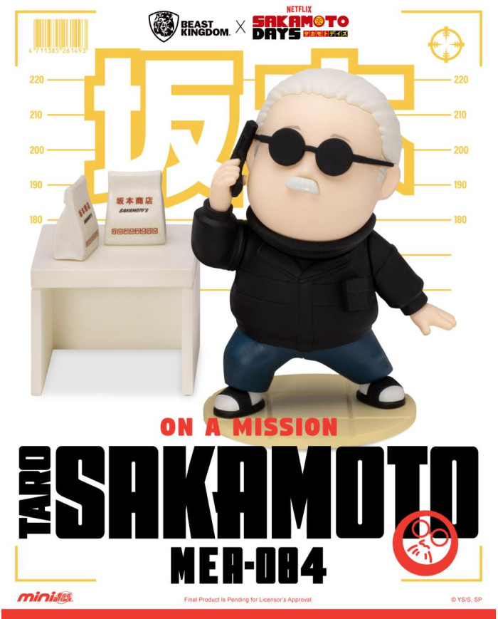 SAKAMOTO DAYS - Taro Sakamoto - Set 6 Figurine Blind Box 6-8cm