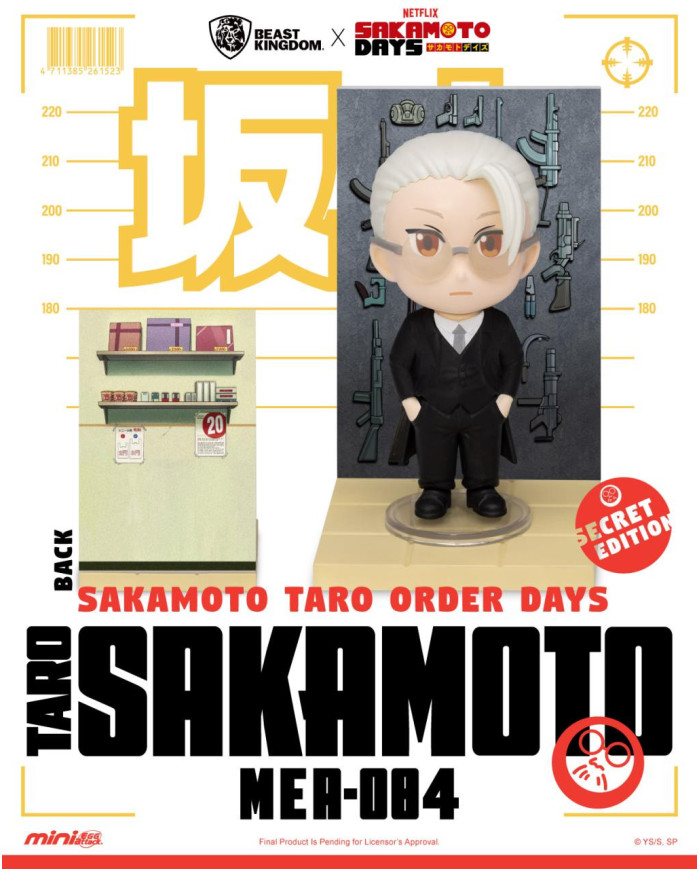 SAKAMOTO DAYS - Taro Sakamoto - Set 6 Figurine Blind Box 6-8cm