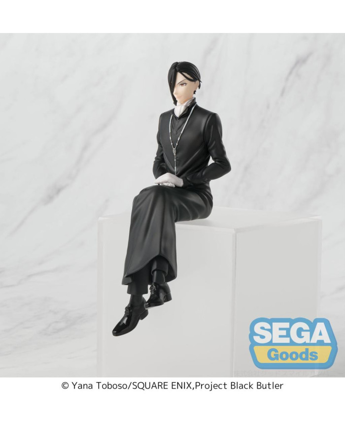 BLACK BUTLER - Sebastian Michaelis - Statuette PM Perching 15cm