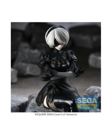 NIER AUTOMATA VER 1.1A - 2B - Statuette PM Perching 13cm