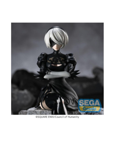 NIER AUTOMATA VER 1.1A - 2B - Statuette PM Perching 13cm