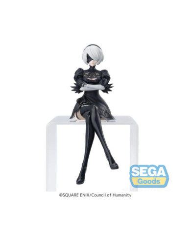 NIER AUTOMATA VER 1.1A - 2B - Statuette PM Perching 13cm