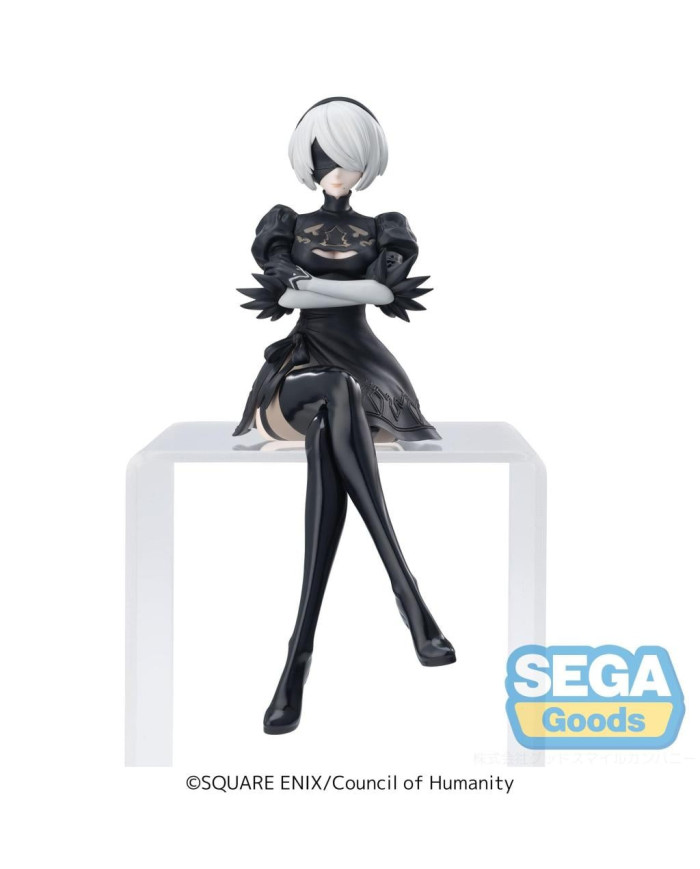 NIER AUTOMATA VER 1.1A - 2B - Statuette PM Perching 13cm