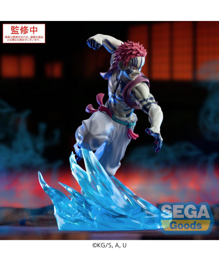 DEMON SLAYER - Akaza - Figurine Xross Link 14cm